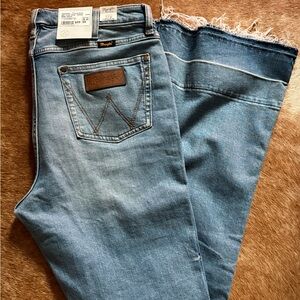 Not for sale! Wrangler Retro Light Blue High Rise Jeans